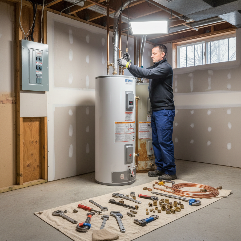 Electric Water Heater Installation in Centereach, NY