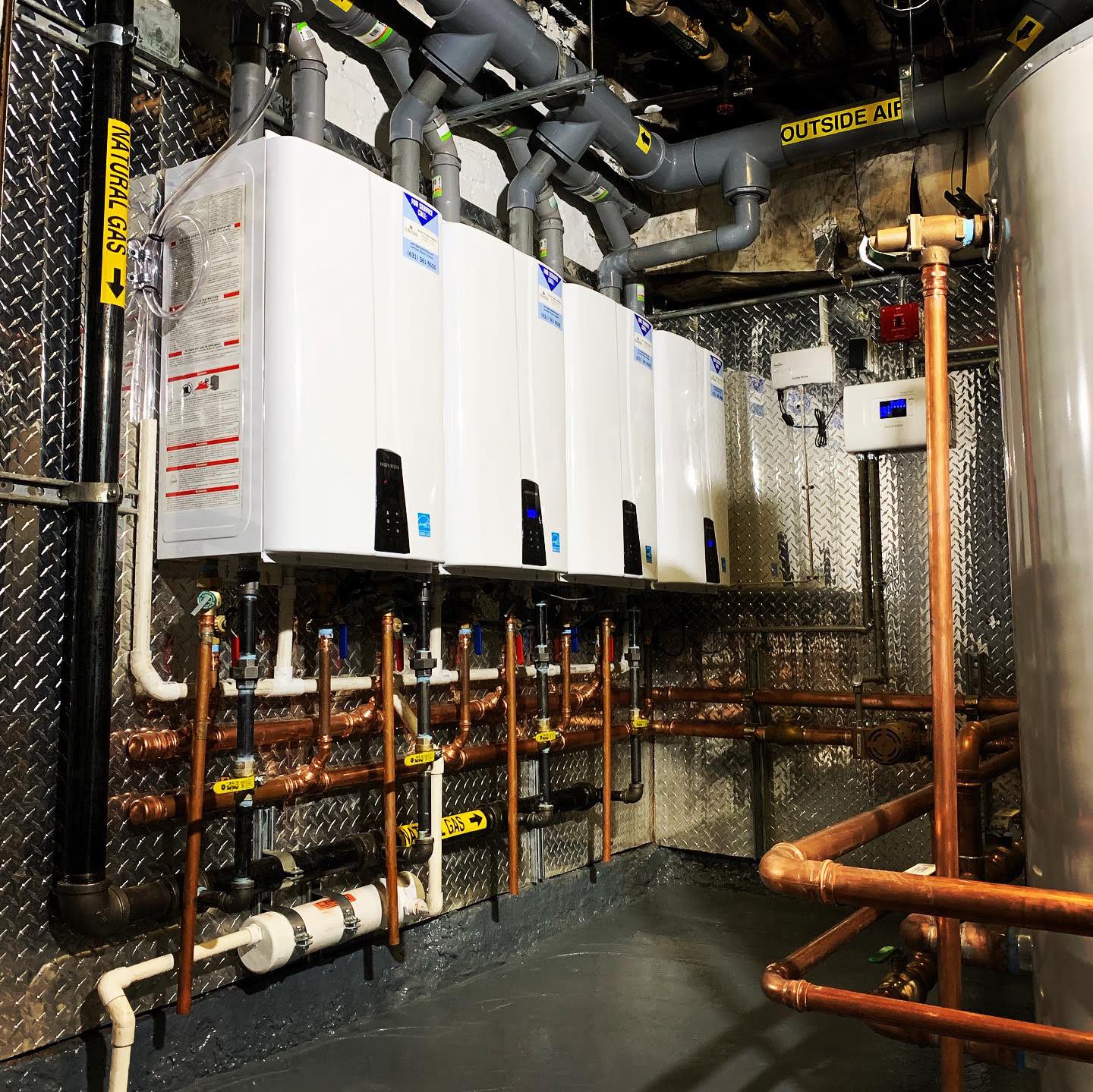 Commercial Tankless Array