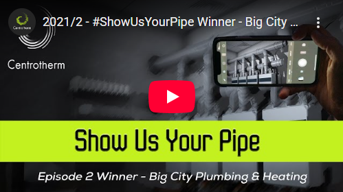 Episode 2 winner of Show Us Your Pipe by Centrotherm